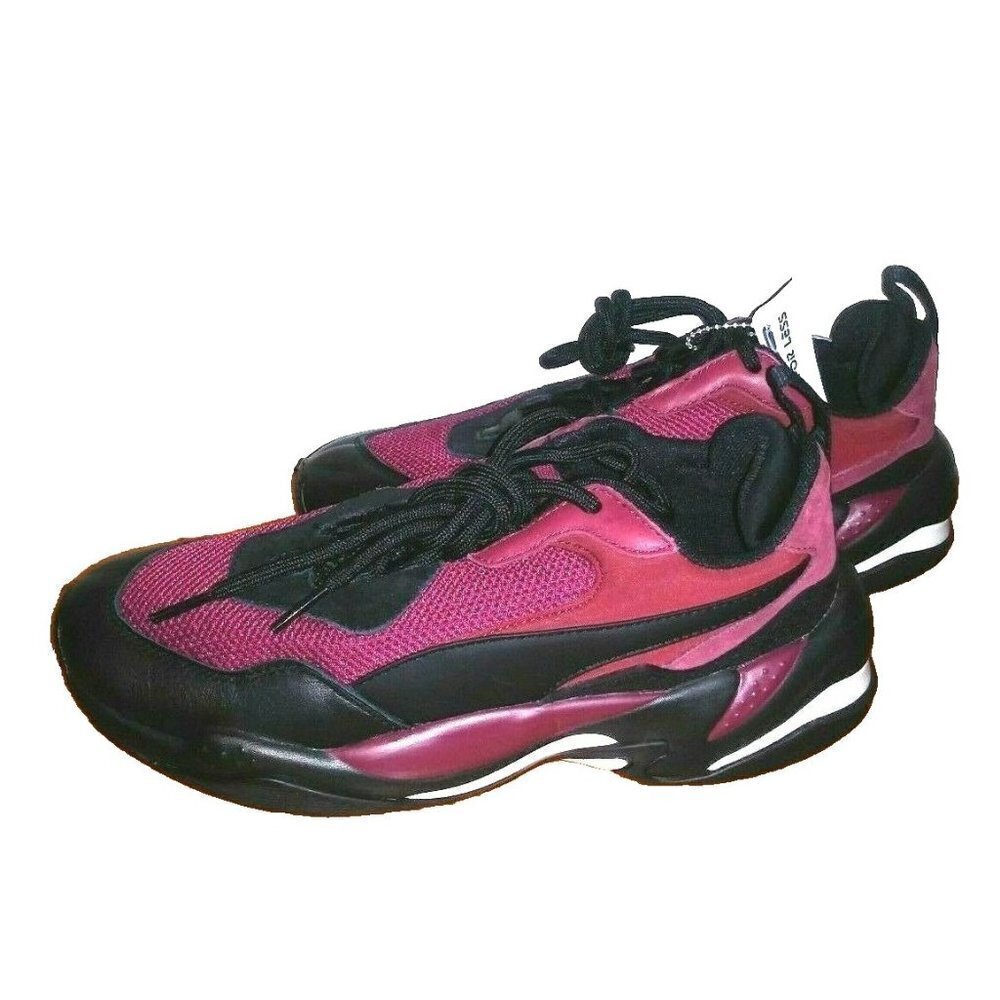NWOB Puma Thunder Spectra sneakers Trainers Mens Sz 6 Burgundy Lace Up 36751603